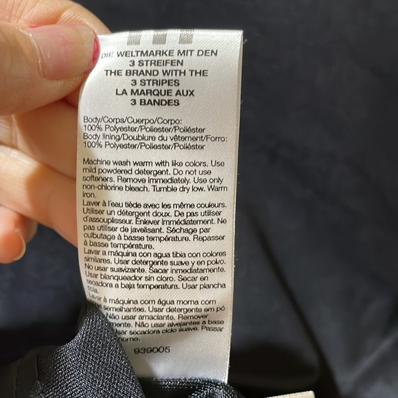 Adidas zip up jacket (sz m) - Picture 10 of 12